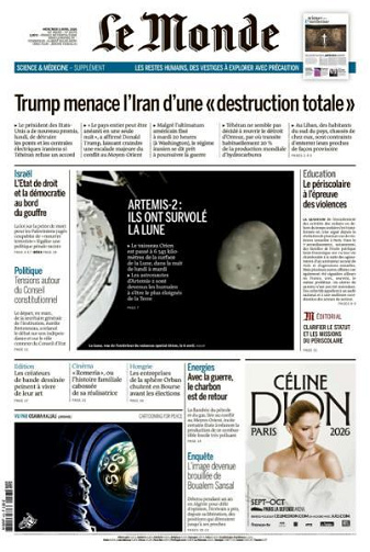 Le Monde - 8 Avril 2026