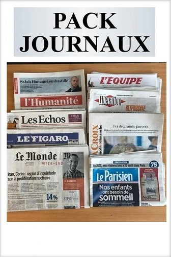 Pack Journaux 08 Avril 2026