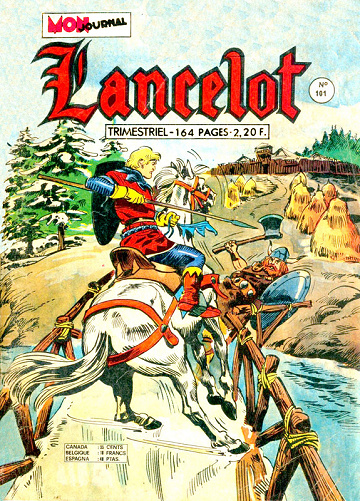 Lancelot - Tome 101 - Le messager venu de la mer