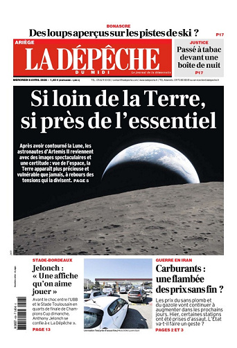 La Dépêche du Midi (16 Éditions) Du Mercredi 8 Avril 2026