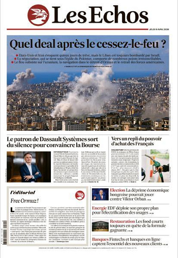 Les Echos - 9 Avril 2026
