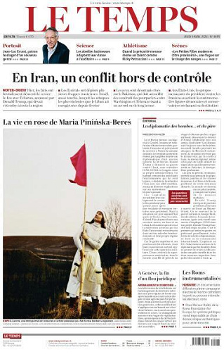 Le Temps - 9 Avril 2026