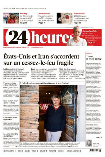 24 heures - 9 Avril 2026