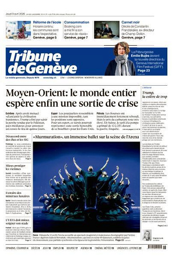 Tribune de Genève - 9 Avril 2026