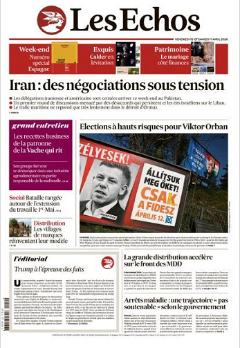 Les Echos - 10-11 Avril 2026
