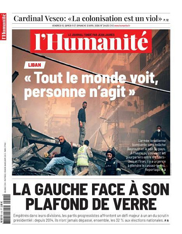 L'Humanite - 10-12 Avril 2026