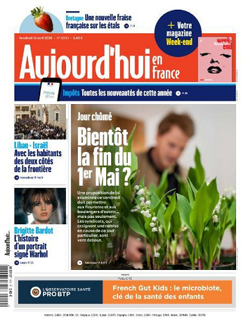 Aujourd’hui en France - 10 Avril 2026