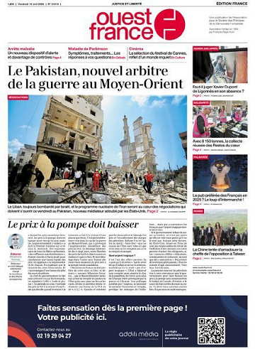 Ouest-France Édition France - 10 Avril 2026