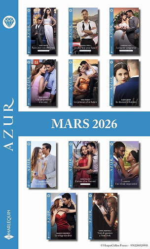 Harlequin Pack mensuel Azur - 11 romans (Mars 2026) Collectif