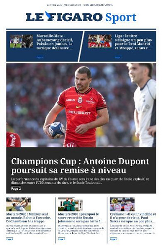 Le Figaro Sport - 11 Avril 2026