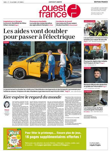 Ouest-France Édition France - 11-12 Avril 2026