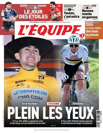 L’equipe du Dimanche 12 Avril 2026