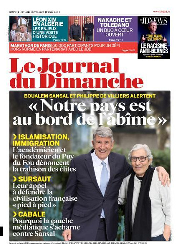 Le Journal du Dimanche - 12 Avril 2026