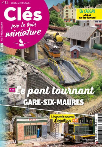 Clés pour le train miniature - Mars-Avril 2026