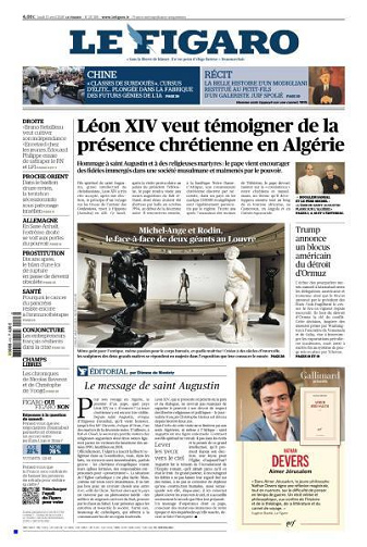 Le Figaro du Lundi 13 Avril 2026