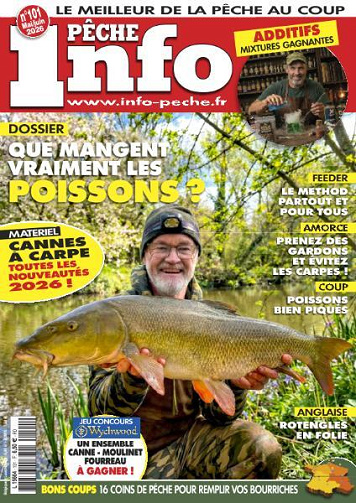 Info Pêche - Mai-Juin 2026