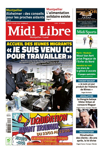 Midi Libre (14 Éditions) Du Lundi 13 Avril 2026
