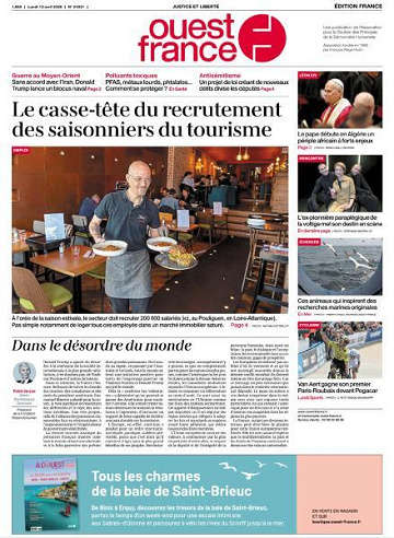 Ouest-France Édition France - 13 Avril 2026