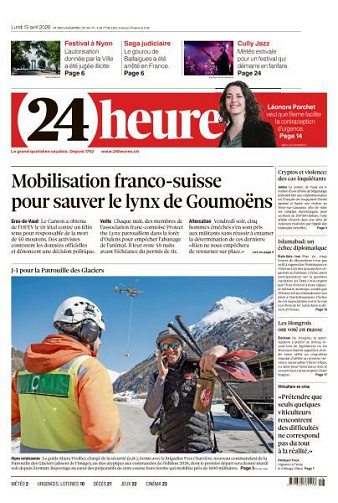 24 heures - 13 Avril 2026