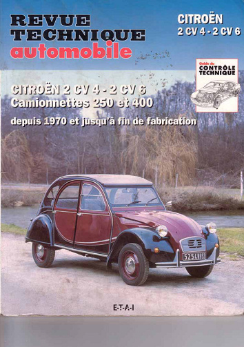 Revue Technique Automobile - Pack Citroën