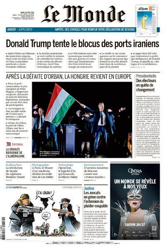 Le Monde - 14 Avril 2026