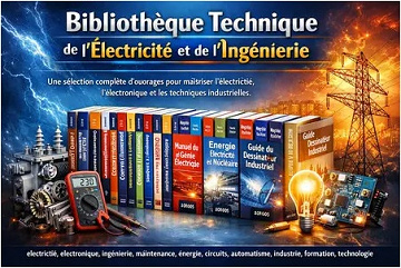 Pack de 20 livres - Bibliothèque complète de l’électricité et de l’ingénierie appliquée