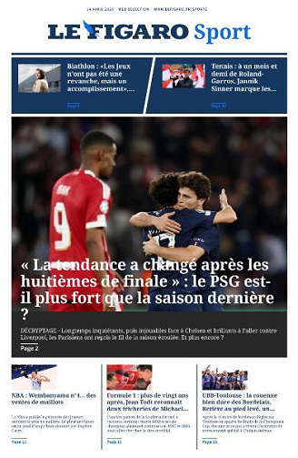 Le Figaro Sport - 14 Avril 2026