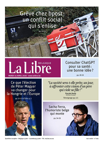 La Libre Belgique Du Mardi 14 Avril 2026
