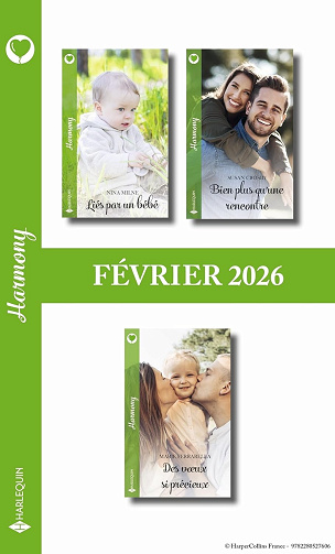 Pack mensuel Harmony - 3 romans (Février 2026) -  Nina Milne (2026)