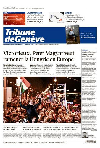 Tribune de Genève - 14 Avril 2026