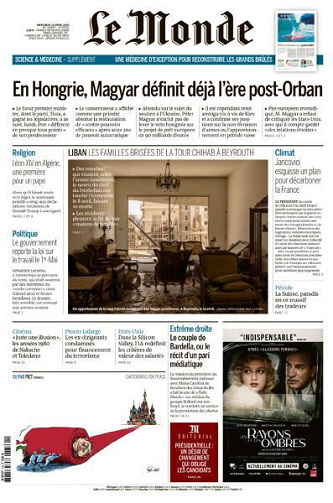 Le Monde - 15 Avril 2026