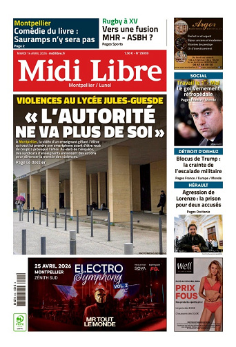 Midi Libre (14 Éditions) Du Mardi 14 Avril 2026