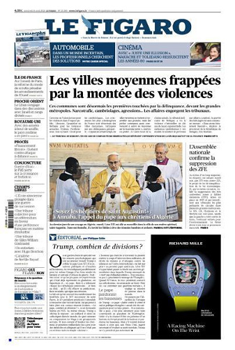Le Figaro du Mercredi 15 Avril 2026