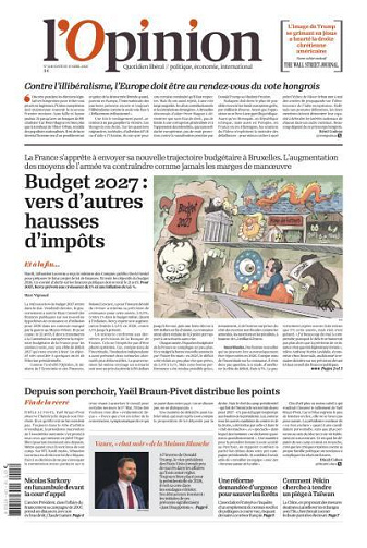 L’Opinion - 15 Avril 2026