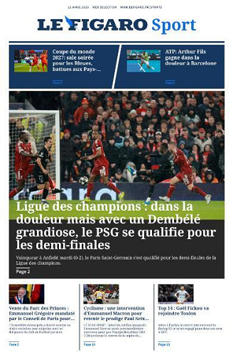 Le Figaro Sport - 15 Avril 2026