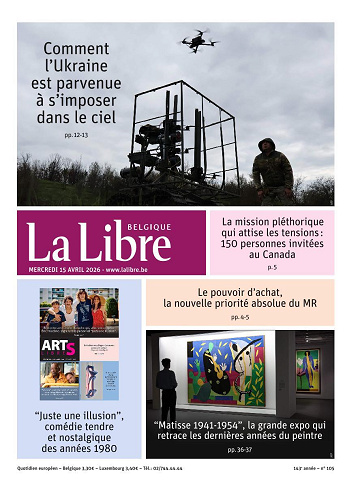 La Libre Belgique Du Mercredi 15 Avril 2026