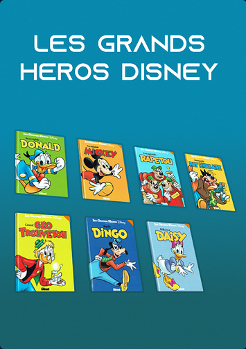 Les grands Héros Disney Intégrale 7 Tomes