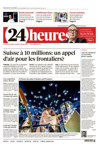 24 heures - 15 Avril 2026