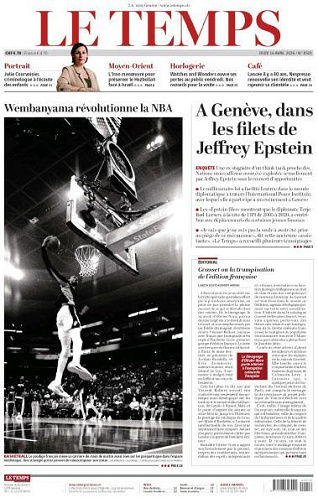 Le Temps - 16 Avril 2026