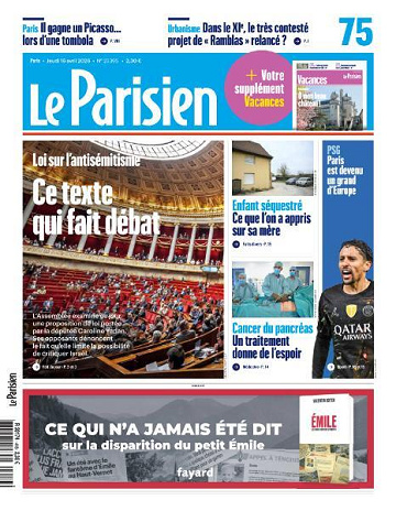 Le Parisien - 16 Avril 2026
