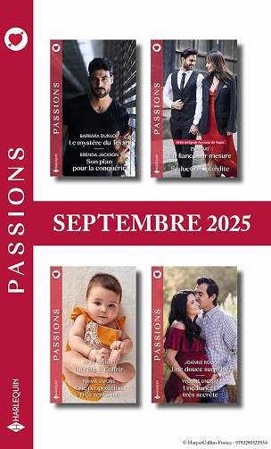 Pack mensuel Passions - 8 romans (Septembre 2025) - Collectif
