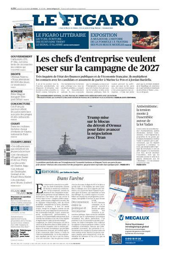 Le Figaro du Jeudi 16 Avril 2026