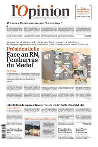 L’Opinion - 16 Avril 2026
