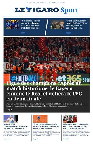 Le Figaro Sport - 16 Avril 2026