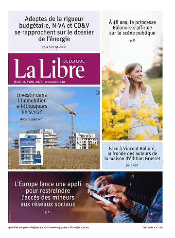La Libre Belgique Du Jeudi 16 Avril 2026