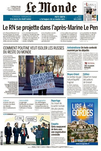 Le Monde - 17 Avril 2026