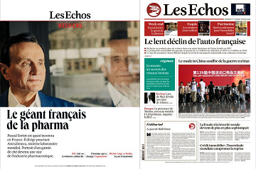 Pack Les Echos + Les Echos Week-end - 17 Avril 2026