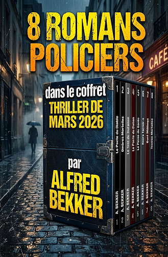 8 Romans policiers dans le coffret Thriller de mars 2026 - Alfred Bekker (2026)