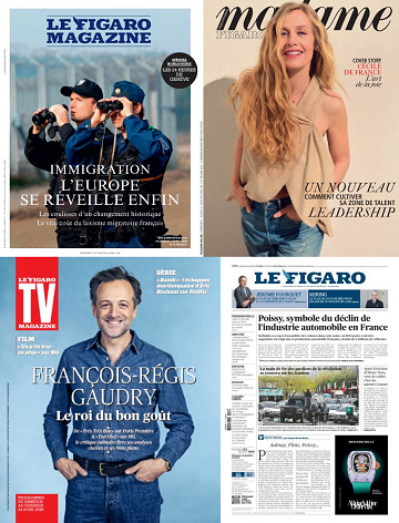 Pack Le Figaro et ses 3 suppléments - 17 Avril 2026