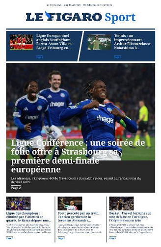 Le Figaro Sport - 17 Avril 2026